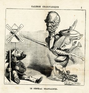 Illustrazione di Alfred Le Petit (1841-1909) in Le Charivari