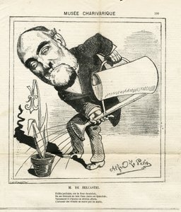 Illustrazione di Alfred Le Petit (1841-1909) in Le Charivari da Alfred Le Petit