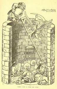 Illustrazione di Alfred Le Petit (1841-1909) in Gros-Jean e il suo parroco da Alfred Le Petit