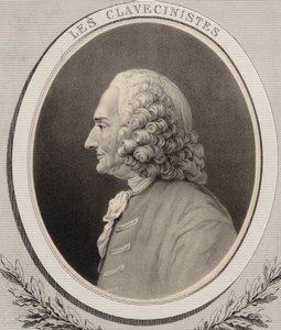 Ritratto del compositore Jean-Philippe Rameau 1683-1764