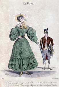 Moda femminile e maschile da Alfred Leon Lemercier