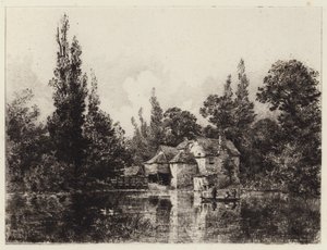 Mulino di Iffley da Alfred Louis Brunet Debaines