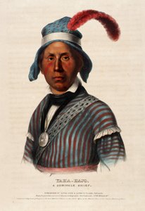 Yaha-hajo. Un capo Seminole. da Alfred M. Hoffy