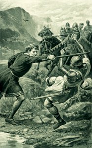 Wallace, attaccato dai seguaci di Lord Percy da Alfred Pearse