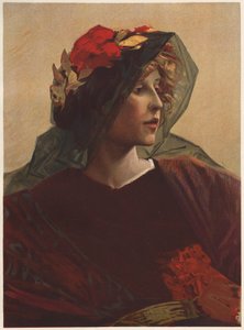 Impéria (litografia a colori) da Alfred Pierre Agache