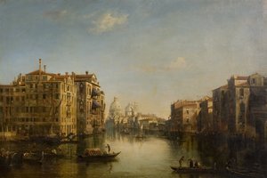 Canale Grande, Venezia, XIX secolo da Alfred Polentine