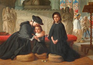 La Benedizione, 1871 da Alfred Rankley