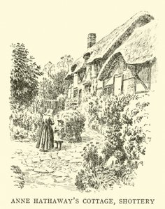 Cottage di Anne Hathaway, Shottery da Alfred Robert Quinton