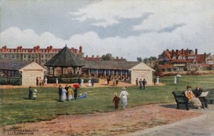 Bandstand e rifugio, Littlehampton da Alfred Robert Quinton