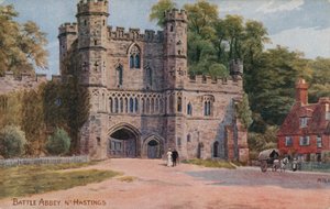 Abbazia di Battle vicino a Hastings da Alfred Robert Quinton