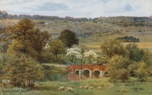 Ponte di Boxhill, Dorking da Alfred Robert Quinton