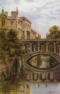 Cambridge: Ponte dei Sospiri, St John