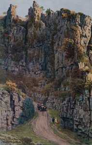 Castle Rock, Cheddar Gorge da Alfred Robert Quinton