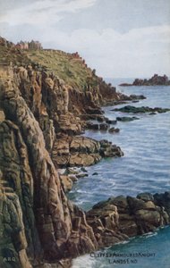 Scogliere e cavaliere corazzato, Lands End da Alfred Robert Quinton
