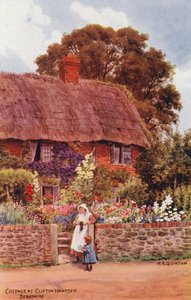 Cottage a Clifton Hampden da Alfred Robert Quinton
