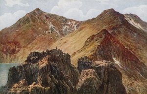 Crib Goch e Snowdon, dalle Pinnacles da Alfred Robert Quinton