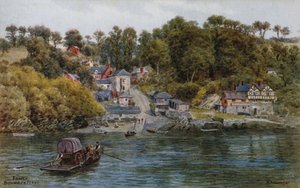 Fowey, traghetto di Bodinnick da Alfred Robert Quinton
