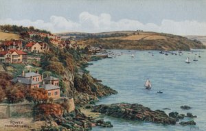 Fowey, da Castle Hill