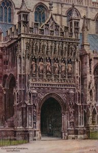 Cattedrale di Gloucester, Portico Sud da Alfred Robert Quinton