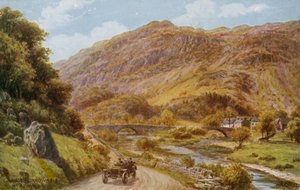 Grange Borrowdale vicino a Keswick da Alfred Robert Quinton