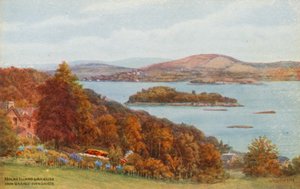 Isola di Holme e Arnside, da Grange-over-Sands da Alfred Robert Quinton