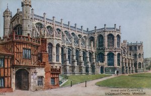 Chiostri a ferro di cavallo e Cappella di San Giorgio, Windsor