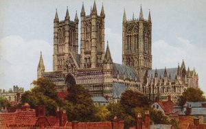 Cattedrale di Lincoln, SW da Alfred Robert Quinton