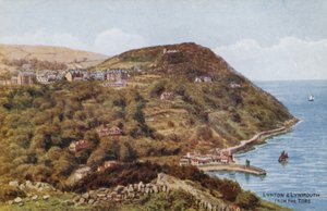 Lynton e Lynmouth dai Tors