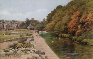 Nuova Passeggiata e Fiume Sid, Sidmouth da Alfred Robert Quinton