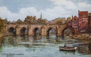 Vecchio ponte di Elvet e Chantry, Durham