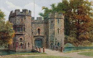 Ponte levatoio del Palazzo, Wells da Alfred Robert Quinton