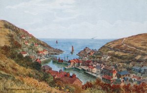 Polperro, dalla collina da Alfred Robert Quinton