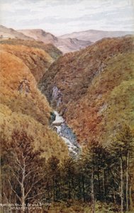 Valle del Rheidol, Ponte del Diavolo, vicino ad Aberystwyth da Alfred Robert Quinton