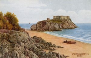 Roccia di Santa Caterina, Tenby da Alfred Robert Quinton