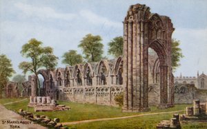 Abbazia di Santa Maria, York da Alfred Robert Quinton