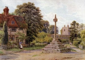 La Croce, East Hagbourne, Berkshire da Alfred Robert Quinton