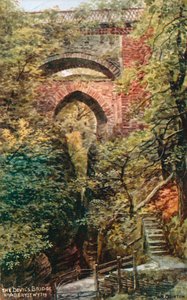 Il ponte del diavolo, vicino ad Aberystwyth da Alfred Robert Quinton