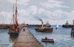 Il porto, Lowestoft da Alfred Robert Quinton