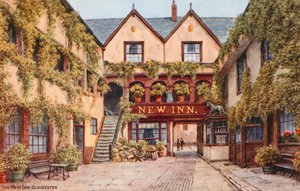 The New Inn, Gloucester da Alfred Robert Quinton