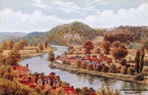 Il Severn, da Castle Walk, Bridgnorth