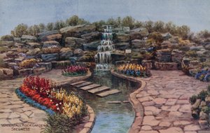 Cascata, Giardini di Roccia, Skegness da Alfred Robert Quinton