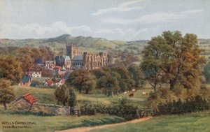Cattedrale di Wells, da Milton Hill da Alfred Robert Quinton
