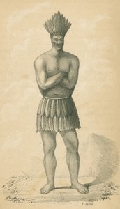 Un indiano vestito con il 