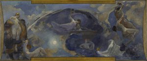 Bozzetto per il Petit Palais, galleria sud: Poesia - Dramma, tra il 1906 e il 1914