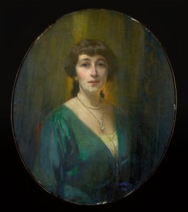 Ritratto di una donna sconosciuta da Alfred Rudolfowitsch Eberling