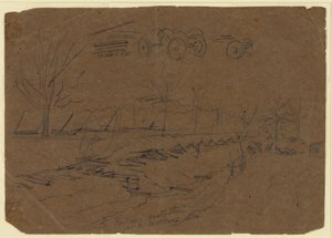Distruzione ferroviaria come arte militare da Alfred Rudolph Waud