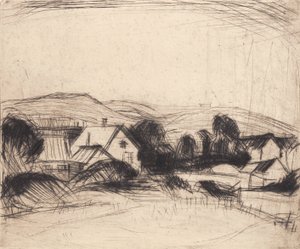 Un villaggio da Alfred Simonsen