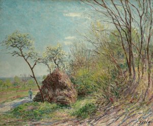Al margine della foresta-Les Sablons da Alfred Sisley