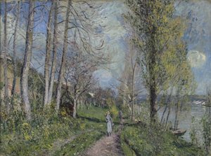 Sponde della Senna, c.1880-81 da Alfred Sisley
