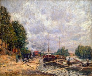 Chiatte a Billancourt, 1877